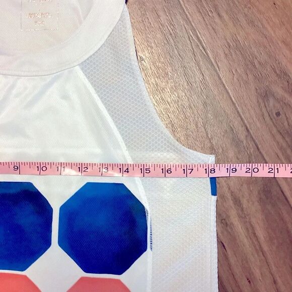 Ted Baker London Marina Mosaic Tank Vest‎ Top  mixed Media/ Waffle Knit Large - Picture 5 of 11